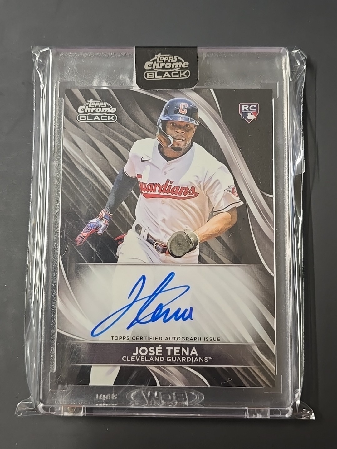 2024 Topps Chrome Black - Autographs Jose Tena #CBA-JTE (AU, RC)