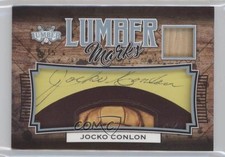 2022 Leaf Lumber Marks Relics Platinum 5/15 Jocko Conlon #LM-04 Auto 0i1b