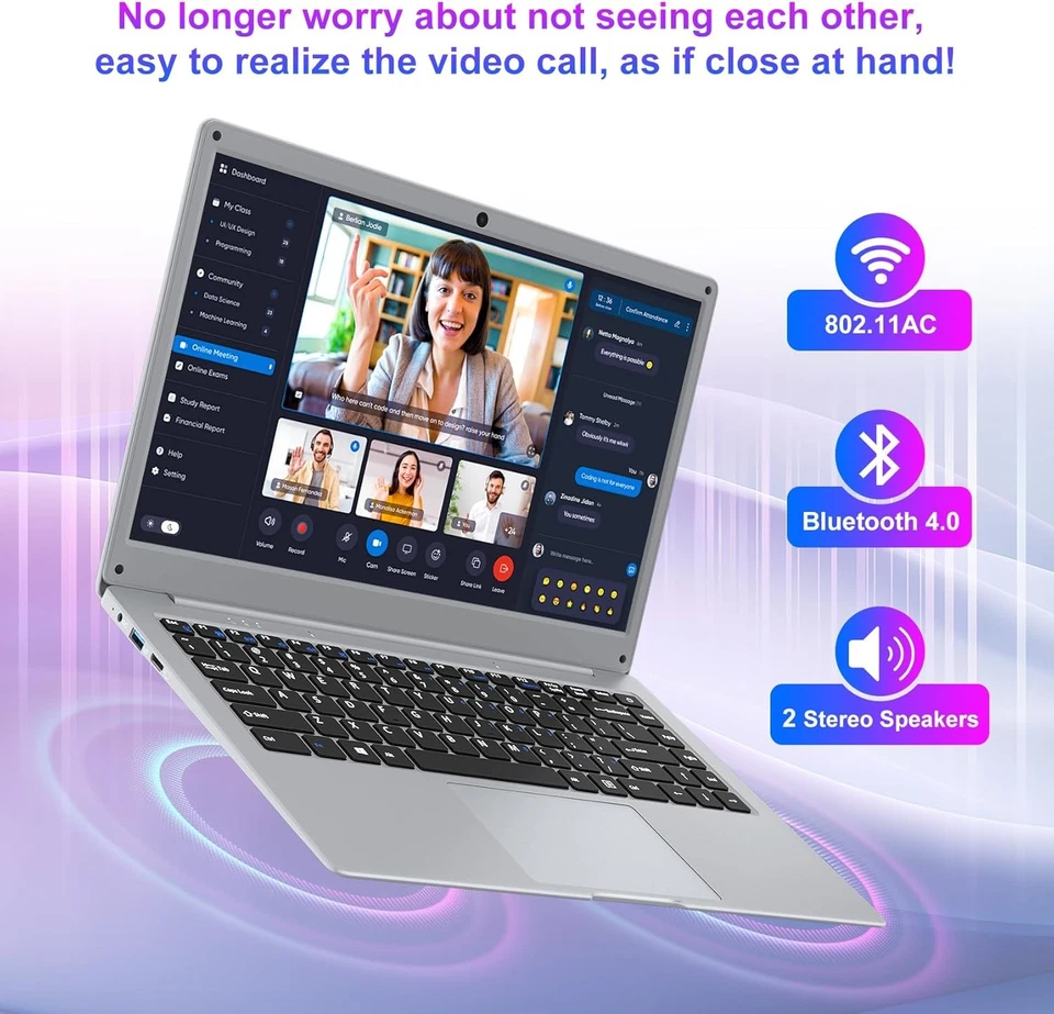 Portátil jumper 14" 12GB DDR4 256GB SSD Procesador Celeron N4000 hasta 2.5Ghz Foto 4 de 4