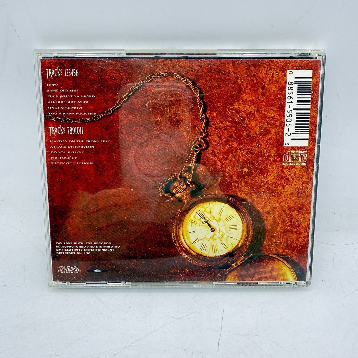 MC Ren - Shock Of The Hour (CD, 1993, Ruthless Records) N.W.A | eBay