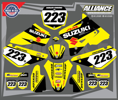 Suzuki RM85 2005-2021  SX SERIES  RM85 (2001-2023) UFO RESTYLE