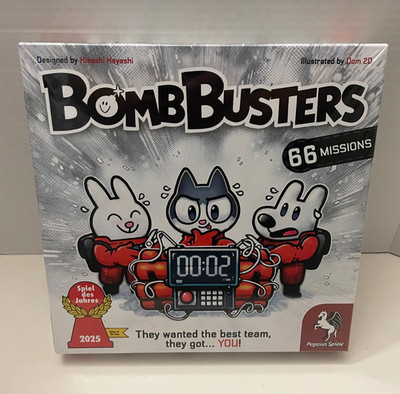 -New- Bomb Busters Cooperative Board Game Pegasus Spiele