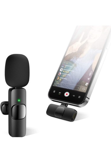 đ„Professional Wireless Microphone Lavalier Lapel iPhoneđ„ - Photo 10 sur 10