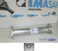 Imasaf Auspuff Hosenrohr + Dichtungen für Daewoo + Chevrolet Rezzo + Lanos