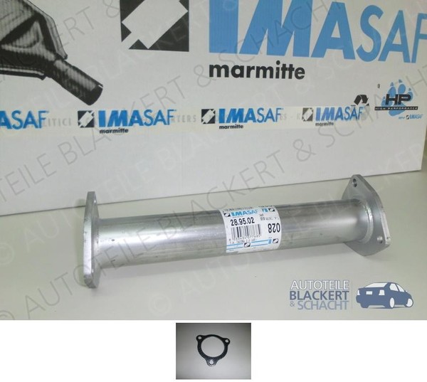 Imasaf Auspuff Hosenrohr + Dichtungen für Daewoo + Chevrolet Rezzo + Lanos-image