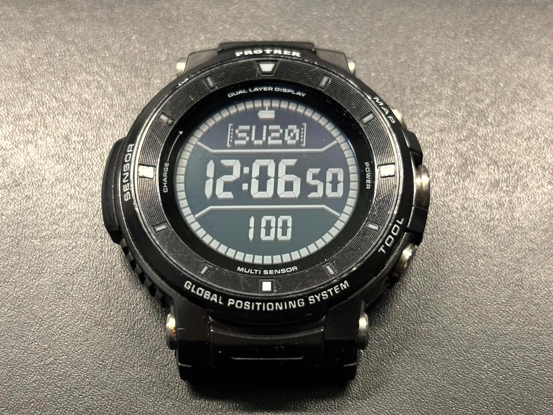 CASIO PRO TREK Smart WSD-F30 春霞 Casio WSD-F30-BK PRO TREK Smartwatch - Black for sale online