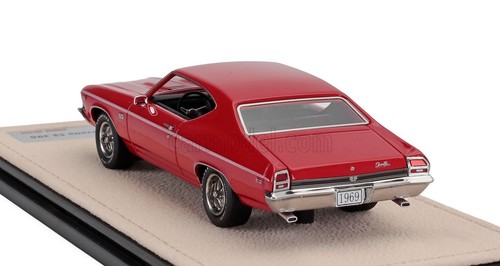 Stamp-Models 1/43 Chevrolet Chevelle SS 396 Coupe 1969 Red STM692004 - Picture 5 of 6