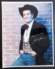 JAMES GARNER Signed Color 8x10 Photo Autographed Hollywood Legend COA