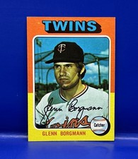 1975 Topps Baseball Glenn Borgmann #127 Minnesota Twins