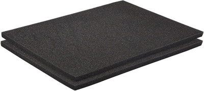 Packing Foam Sheets - 16 X 12 In, 1/2 in Thick, 2-Pack, Black - Customizable Too