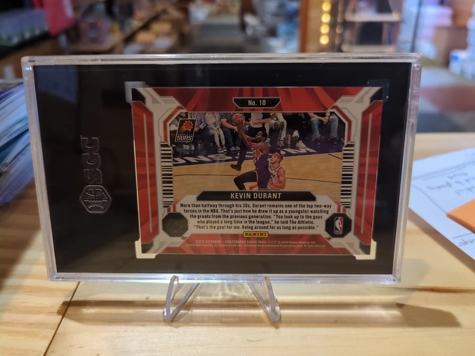 SGC 10 POP 1 2023-24 Contenders Kevin Durant #18 Suite Shots Phoenix Suns - Image 2 of 2