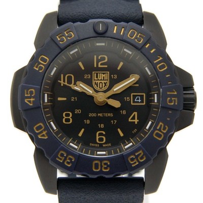 S*i様 Luminox NAVY SEAL FOUNDATION 3250 S Luminox Navy SEALs Foundation 3250 Series Quartz Watch Used From