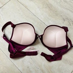 Victoria's Secret Bombshell 2 cups Push Up Bra Set shine panties Fresh Jam 94O6