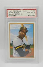 Barry Bonds 1987 Topps All-Star Glossy #30 RC Rookie PSA 10 📈 PIRATES