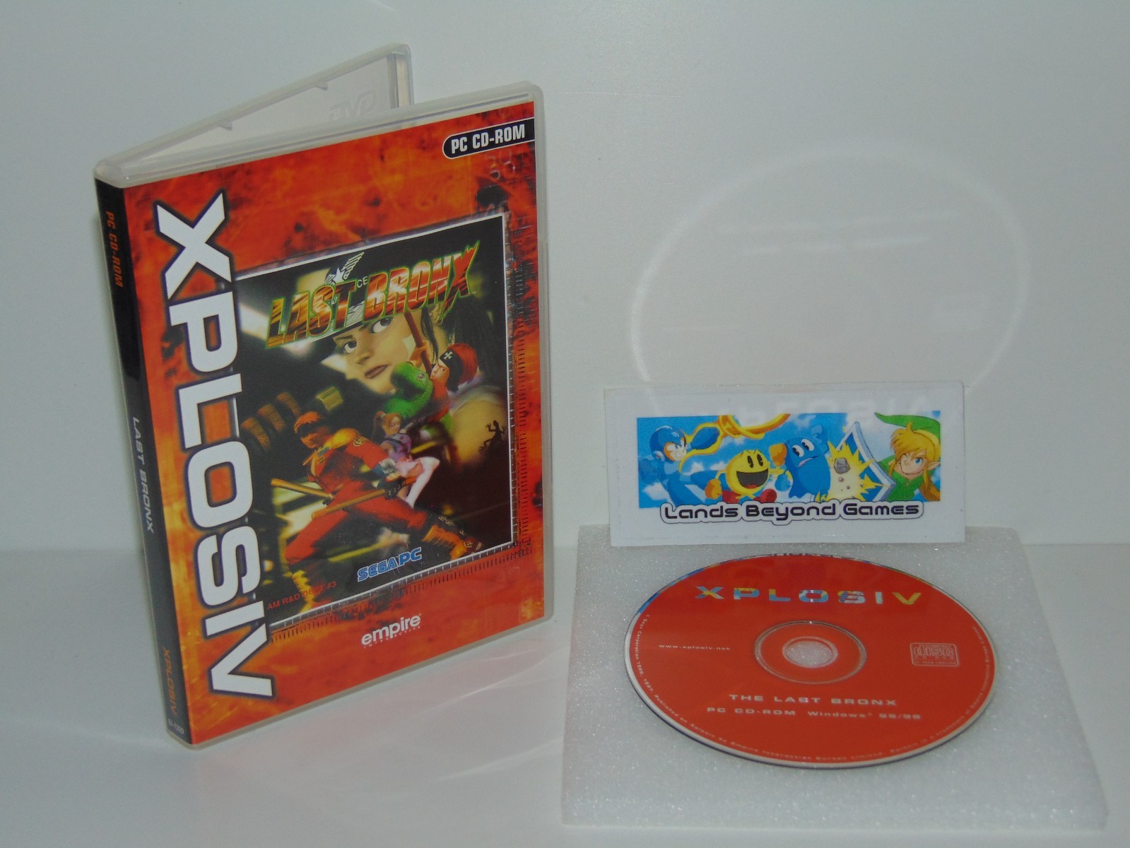 Last Bronx Windows PC CD-Rom Sega Xplosiv