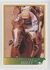 1993 Horse Star Jockey Star Cards Les Hulet #132 0c4