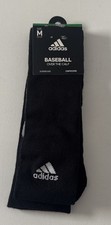 Adidas Baseball Socks Mens Black Medium Compression