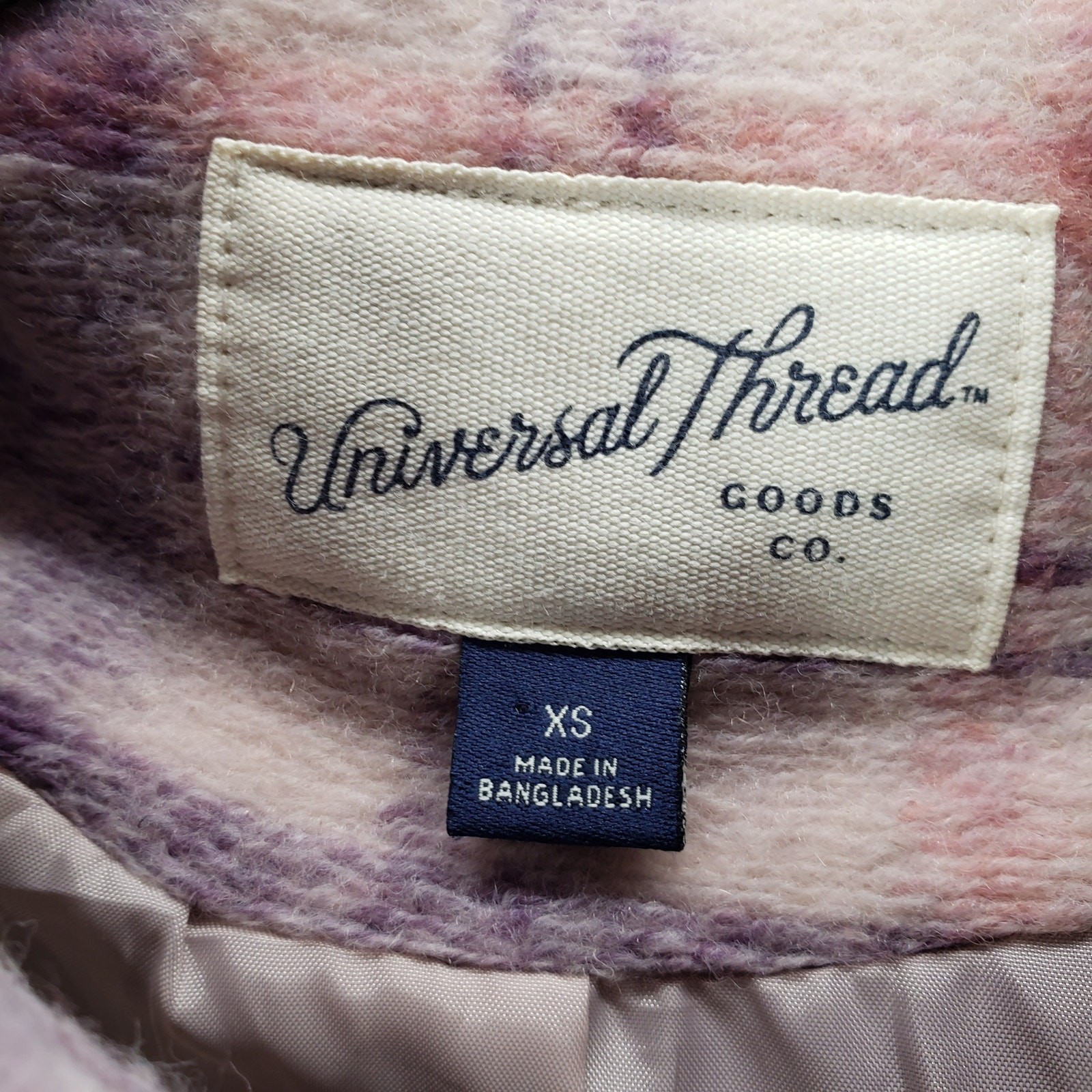 Universal Thread Women's Purple Plaid Oversized B… - image 6