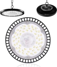 150W UFO LED Hallenstrahler Industrielampe High Bay Hallenbeleuchtung IP65 DE