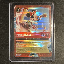 Disney Lorcana Minnie Mouse Pirate Lookout Cruise Promo 17/P3 Foil Trading Card