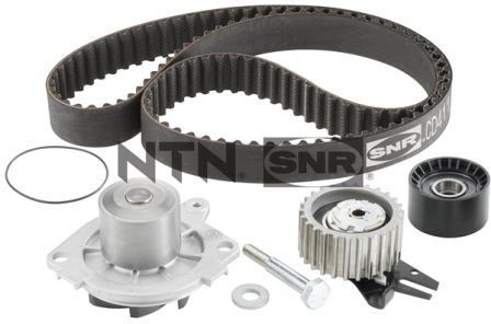 SNR Wasserpumpe + Zahnriemensatz KDP458.330 FüR Alfa Romeo Passend FüR Fiat-image