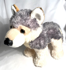 2021 Aurora Plush Wolf Or Husky Dog Puppy 10 T Lovable Huggable Super Soft