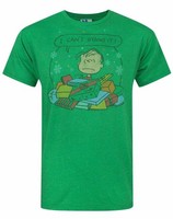 Junk Food Clothing Charlie Brown MäNner Klein KurzäRmeliges T-Shirt