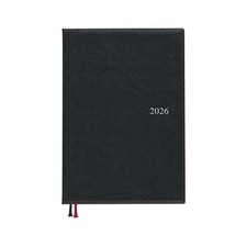 Daigo 2026 Planner, Appointment Weekly, Left, A5, Black, E1651, 2025, Starts Dec
