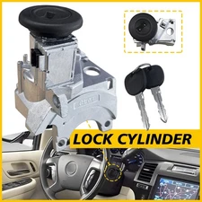 Ignition Lock Cylinder Switch & Housing for Chevy 2001-2006  Silverado 1500 3500