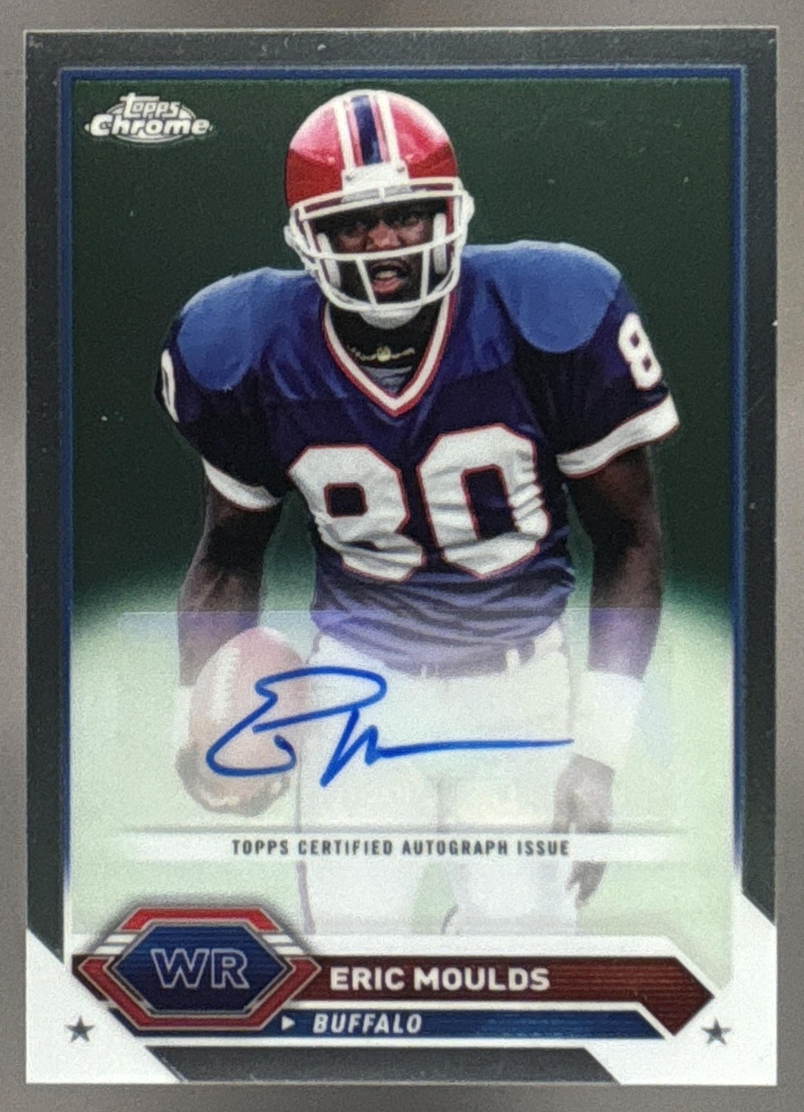 Eric Moulds 2023 Topps Composite Chrome Auto Bills #TCA-EMO