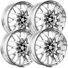 Set Of 4 Eclipse 102 26x9.5 5x115 15mm Chrome Wheels Rims 26 Inch Set Of 4 Eclipse 102 26x9.5 5x115 15mm Chrome Wheels Rims 26 Inch