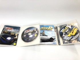 PlayStation 3 PS3 Initial D Extreme Stage & Wangan Midnight Set of 2 Japanese