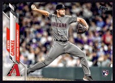 2020 Topps Update Kevin Ginkel Rookie Arizona Diamondbacks #U-102