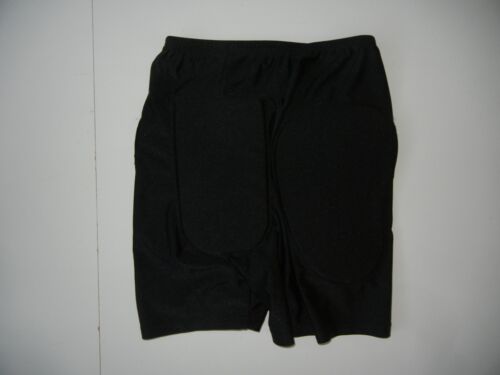 JERRY'S SKATING WORLD Black Compression PADDED ICE-SKATE SHORTS Figure ADULT M/L - Picture 1 of 4
