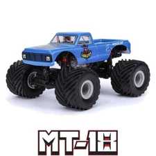 Redcat RER33539 MT-18 1/18 Scale Brushed Electric Monster Truck Lawless Edition