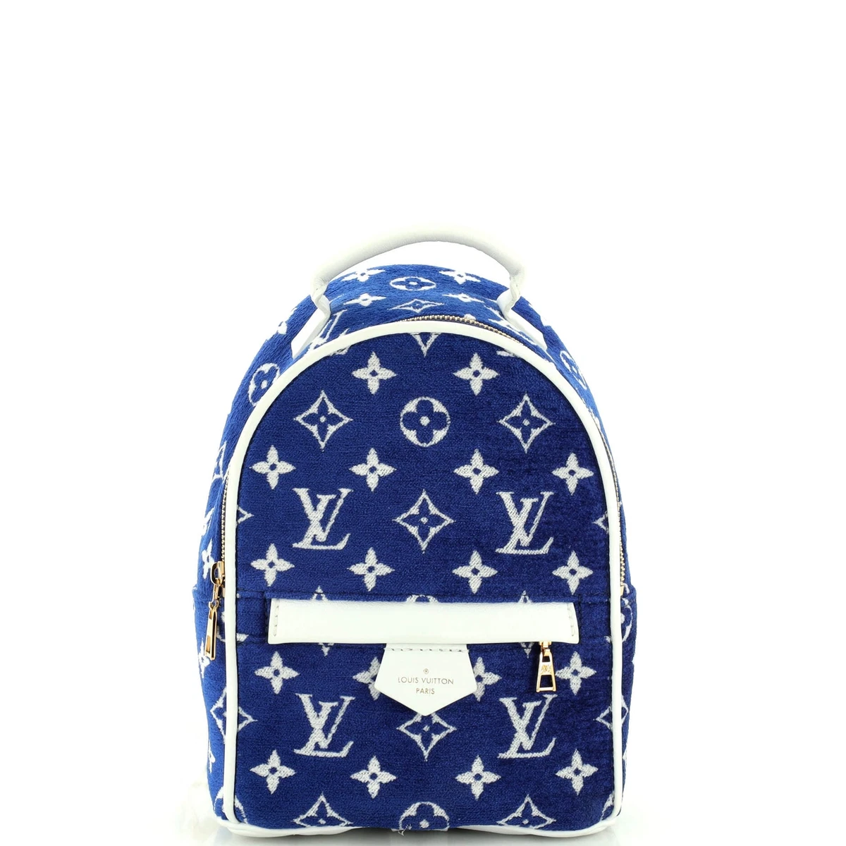Blue louis vuitton backpack cheap