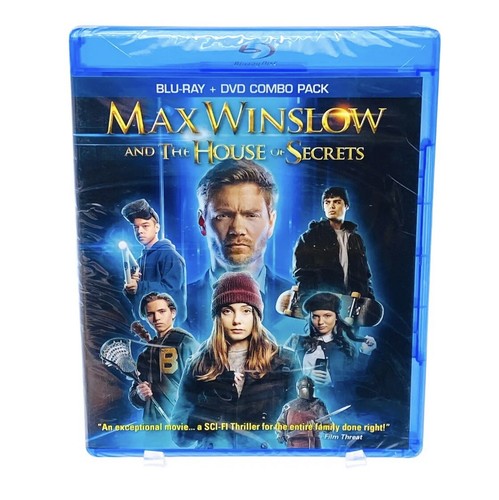 Max Winslow and The House of Secrets BLURAY & DVD COMBO PACK