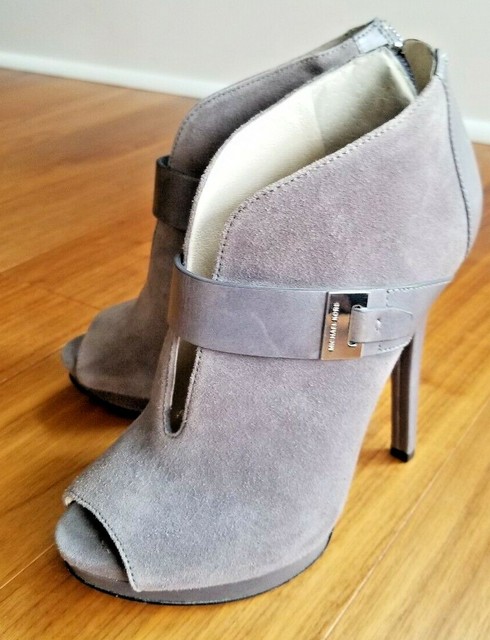 michael kors paloma leather bootie