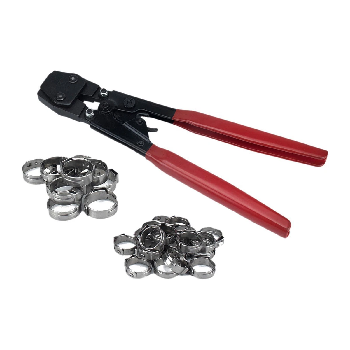 1 Set Pex Clamp Cinch Tool Water Pipe Crimping Pliers Fittings Clamp Pliers