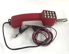 Vintage Walker Handset Phone Tester Butt Set Handheld Kit