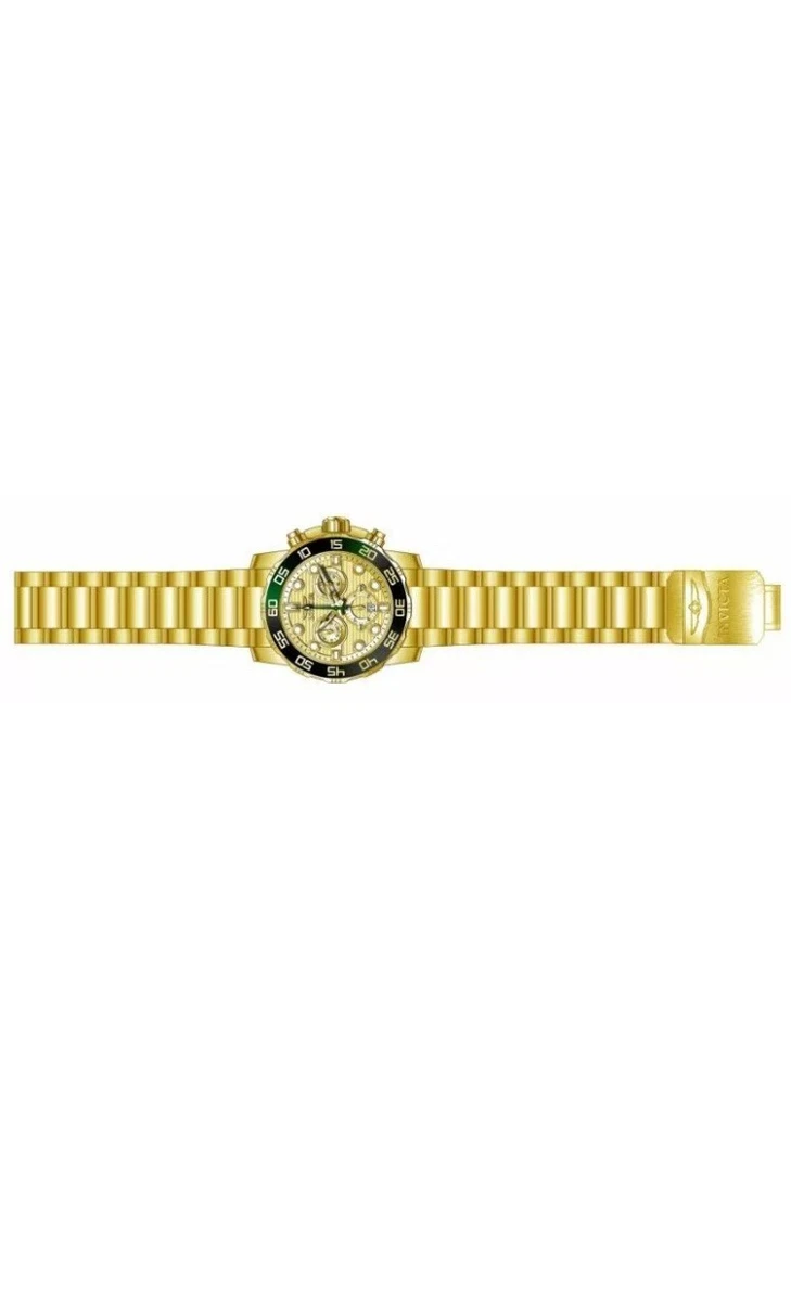 Invicta 21554 Men s Pro Diver Scuba Gold Tone Swiss Movement