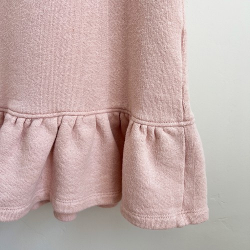 ULLA JOHNSON Damen Tillie Rüsche Sweatshirt entspannte Passform Kleid in rosa rosa rosa rosa klein - Bild 8 von 13