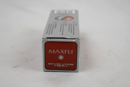 PAQUETE DE 3 PELOTAS DE GOLF MAXFLI REVOLUTION SOLID - Imagen 2 de 2