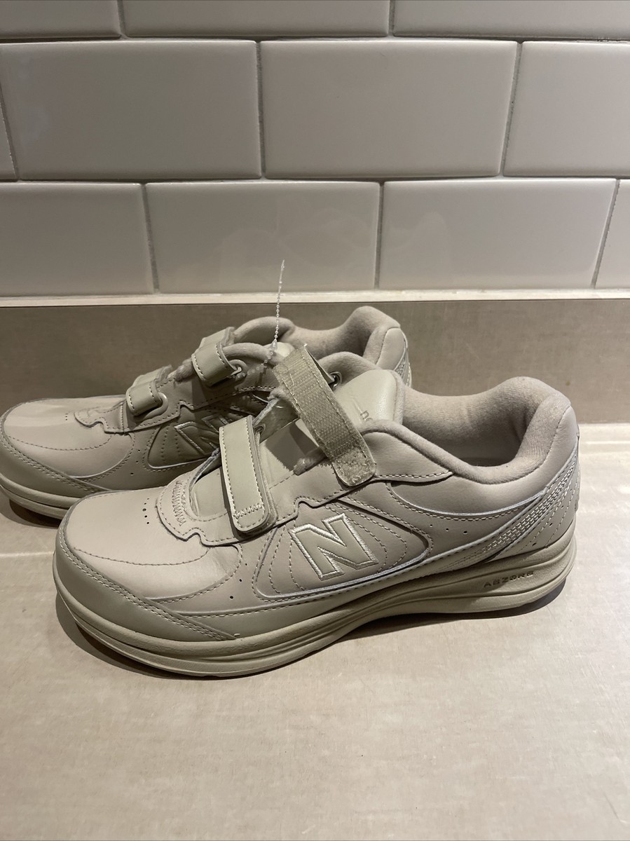 New Balance 577 Walking Shoes, #WW577VB, Beige, LEA, Womens US Size 9D