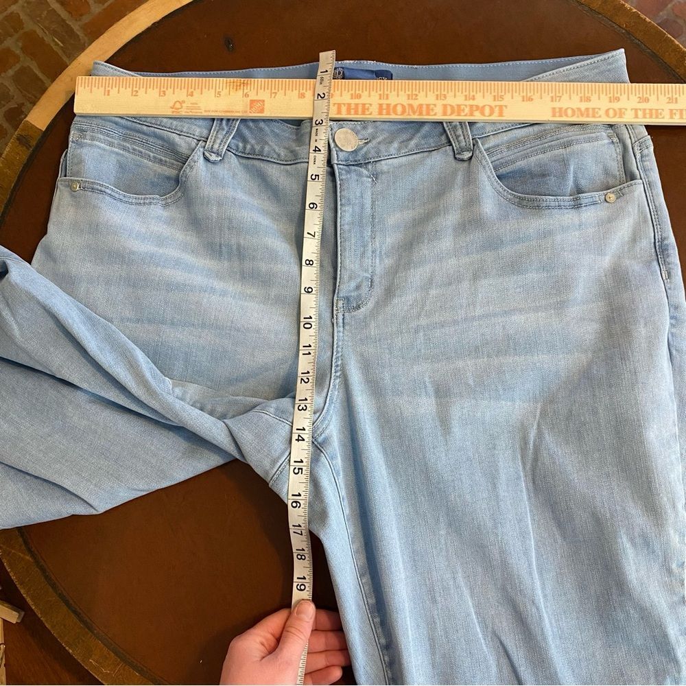 Democracy "Ab" solution Plus Size Crop Embroidere… - image 8