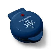 Nostalgia My Mini Lava Donut Muffin & Bundt Cake Maker BLUE Ships Free