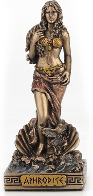 Aphrodite Greek Goddess Of Love, Desire And Beauty Decorative Miniature Figurine