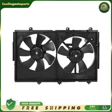 620-365 For 2003-2006 Mitsubishi Outlander Dual Radiator Condenser Fan Assembly