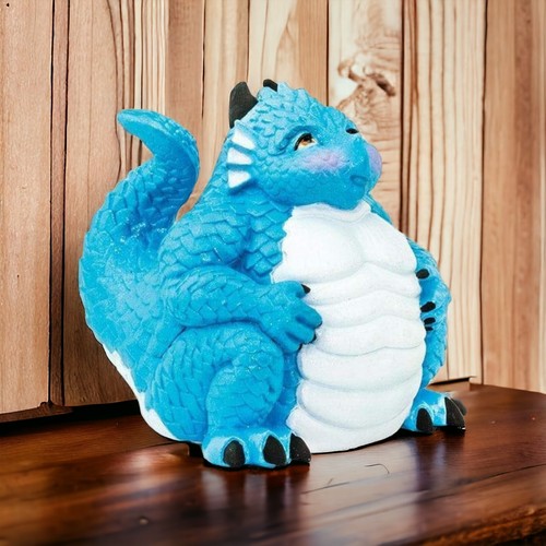 Puff Dragon Safari Ltd Draco Juguete Fantasía Mítico Lindo Gordito Mágico Puffer - Imagen 5 de 10