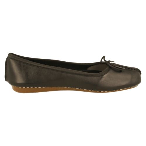 Ladies Clarks Artisan Flats - Freckle Ice - Picture 10 of 22